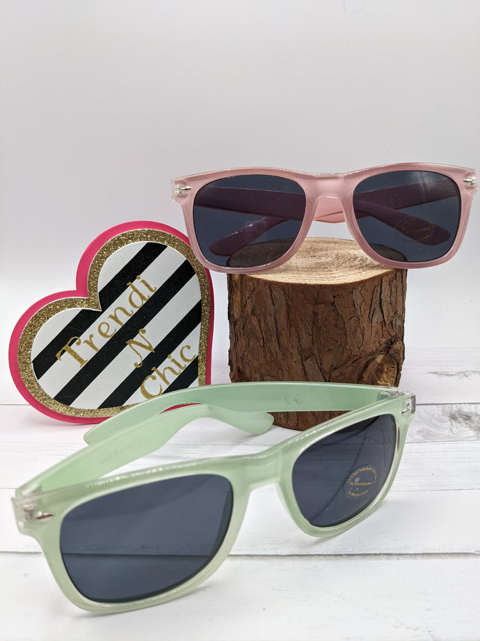 Pastel Wayfarer Sunglasses