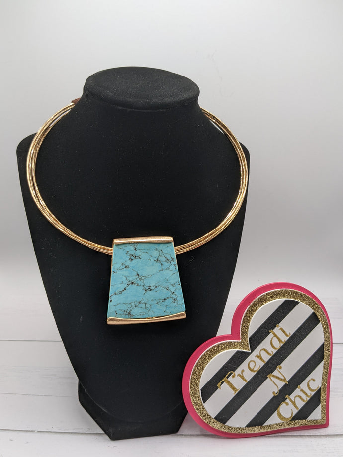 Turquoise Choker Necklace