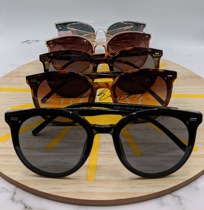 Classic Round Retro Sunglasses