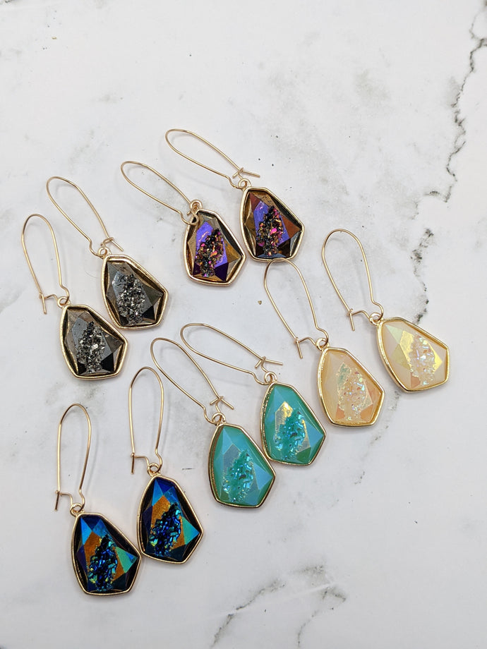 Druzy Agate Earrings