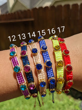 Load image into Gallery viewer, Gold Plated CZ Beaded Bracelet
