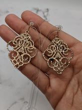 Load image into Gallery viewer, Rhinestone Dangle Earrings
